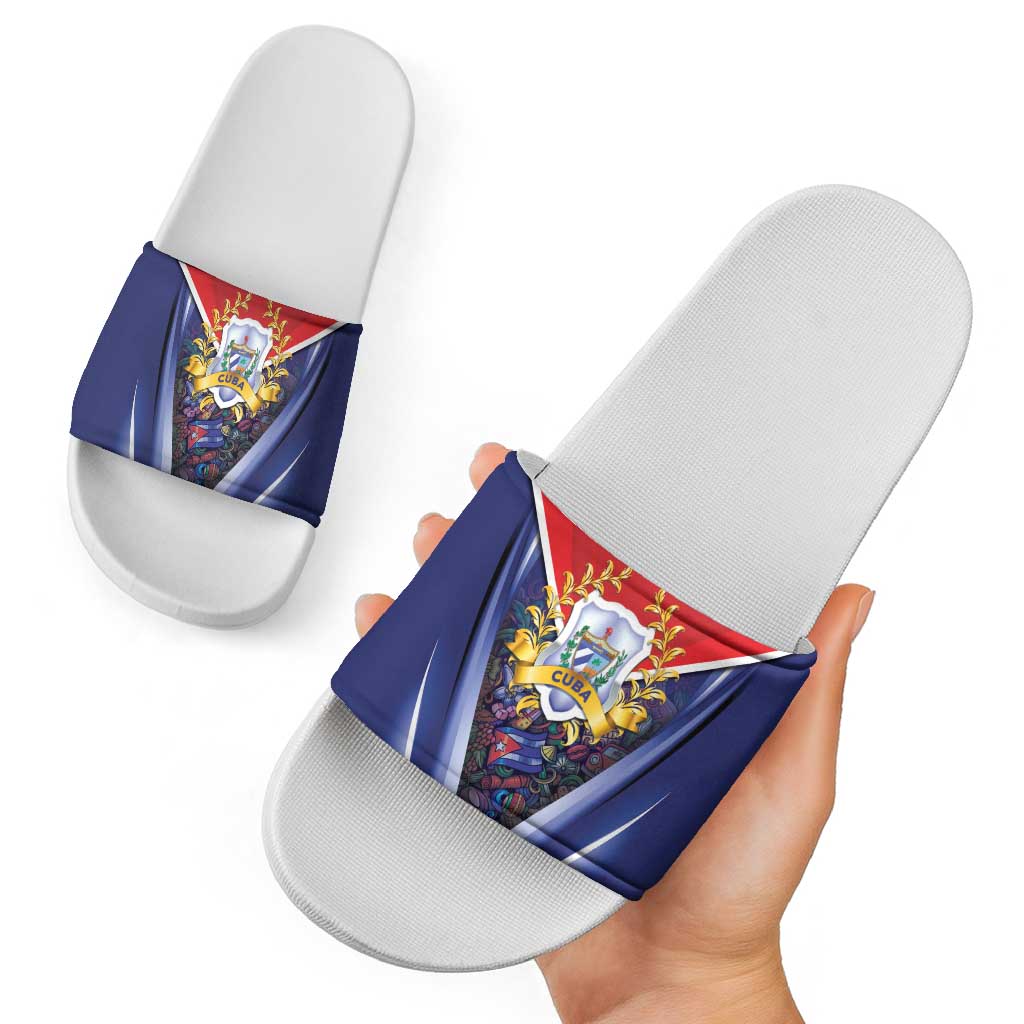 Cuba Slide Sandals 123 Years Of Independence LT05