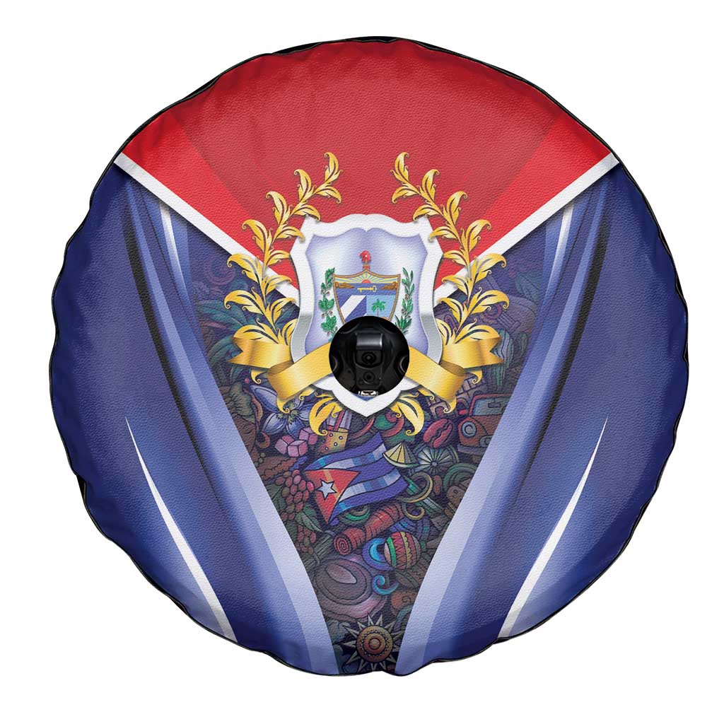 Cuba Spare Tire Cover 123 Years Of Independence LT05