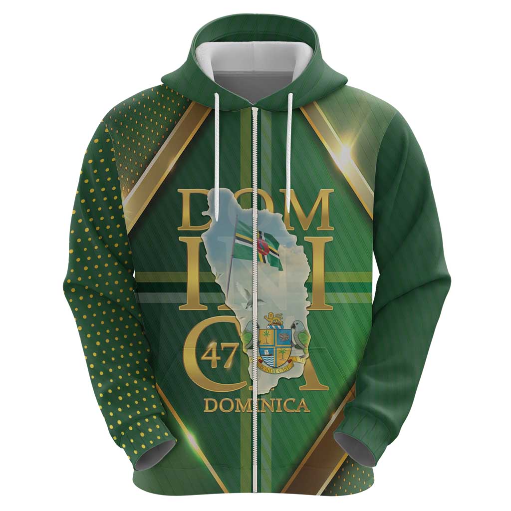 Dominica Independence Day Hoodie 47 Years Of Freedom LT05
