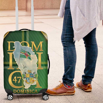 Dominica Independence Day Luggage Cover 47 Years Of Freedom LT05