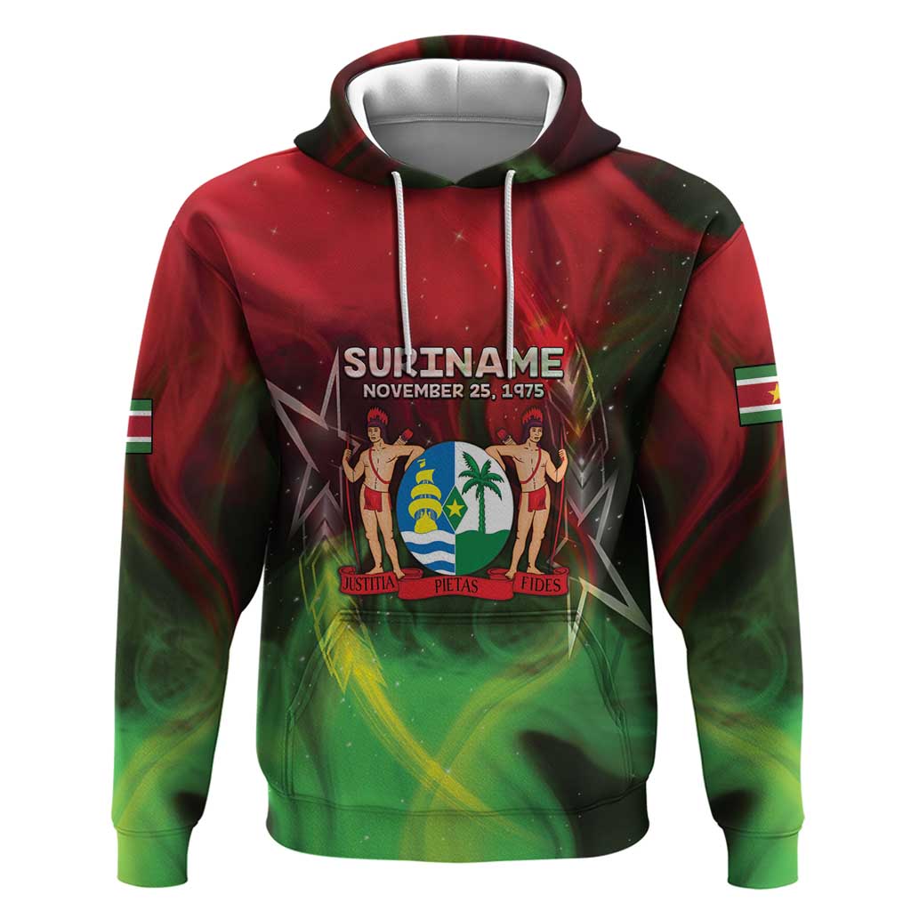 Suriname Independence Day Hoodie Wan Switi Srefidensi Dey LT05