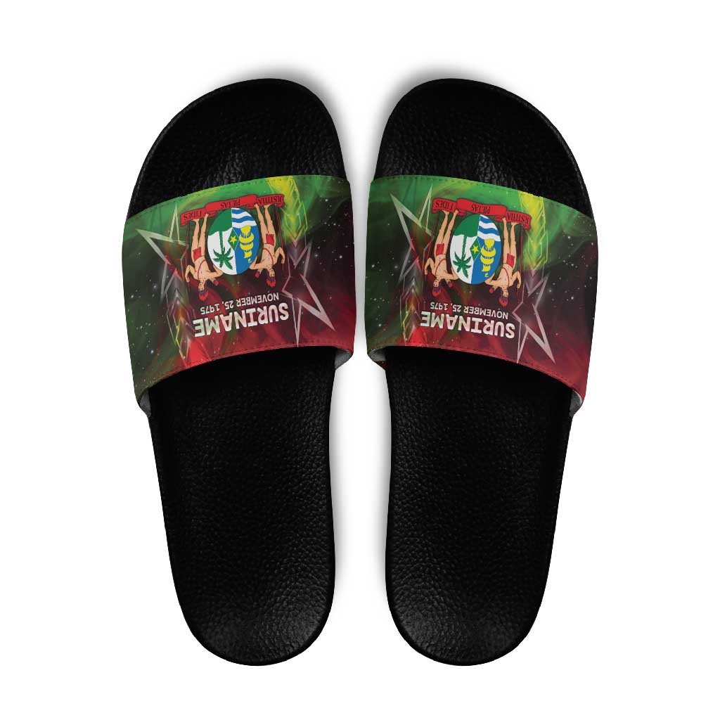 Suriname Independence Day Slide Sandals Wan Switi Srefidensi Dey LT05