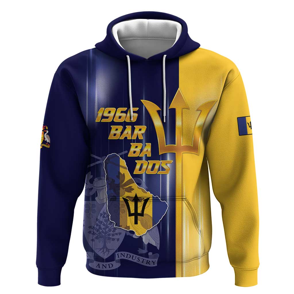Barbados Independence Day Hoodie Proud To Be Barbadian LT05