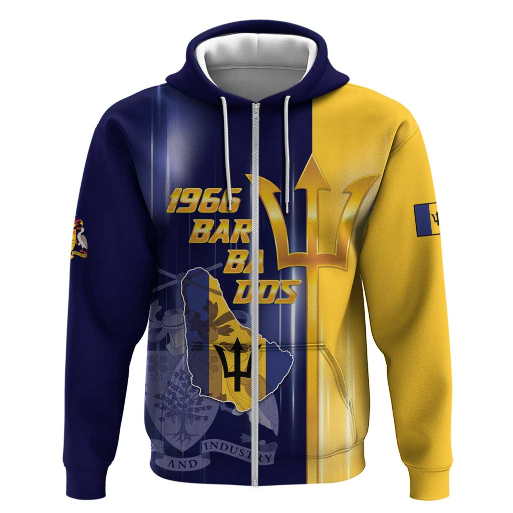 Barbados Independence Day Hoodie Proud To Be Barbadian LT05