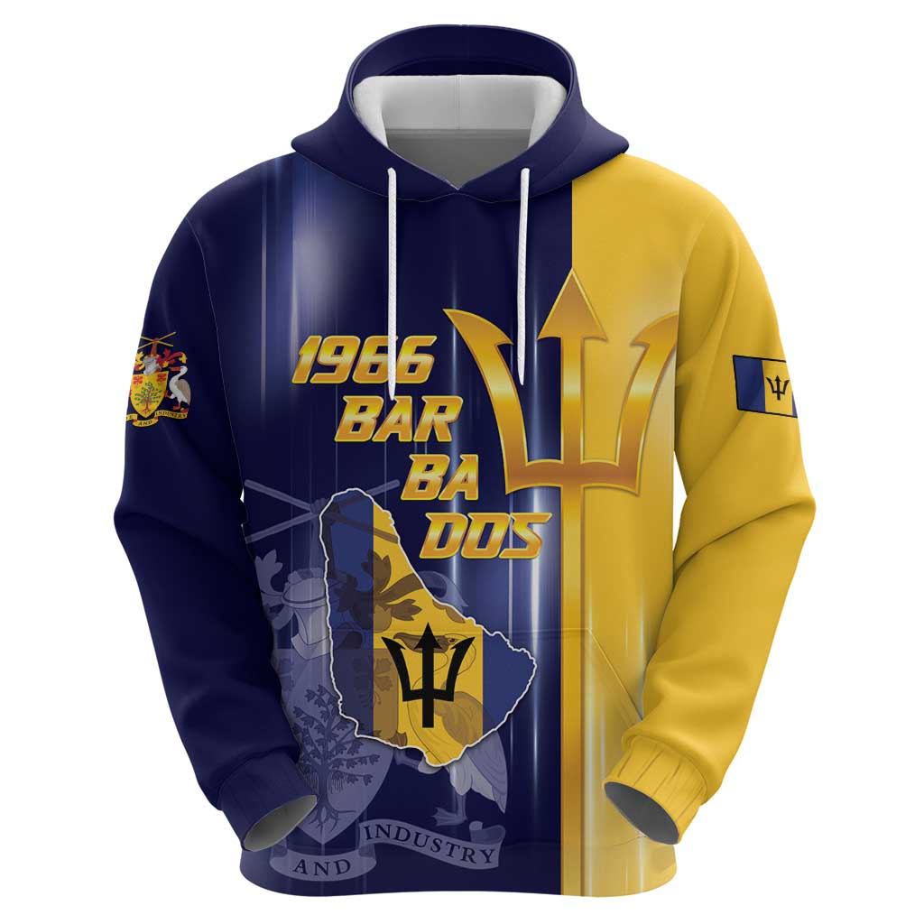 Barbados Independence Day Hoodie Proud To Be Barbadian LT05
