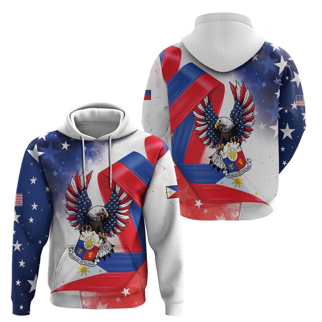 Filipino American History Month Hoodie Philippines Proud Of My Roots LT05