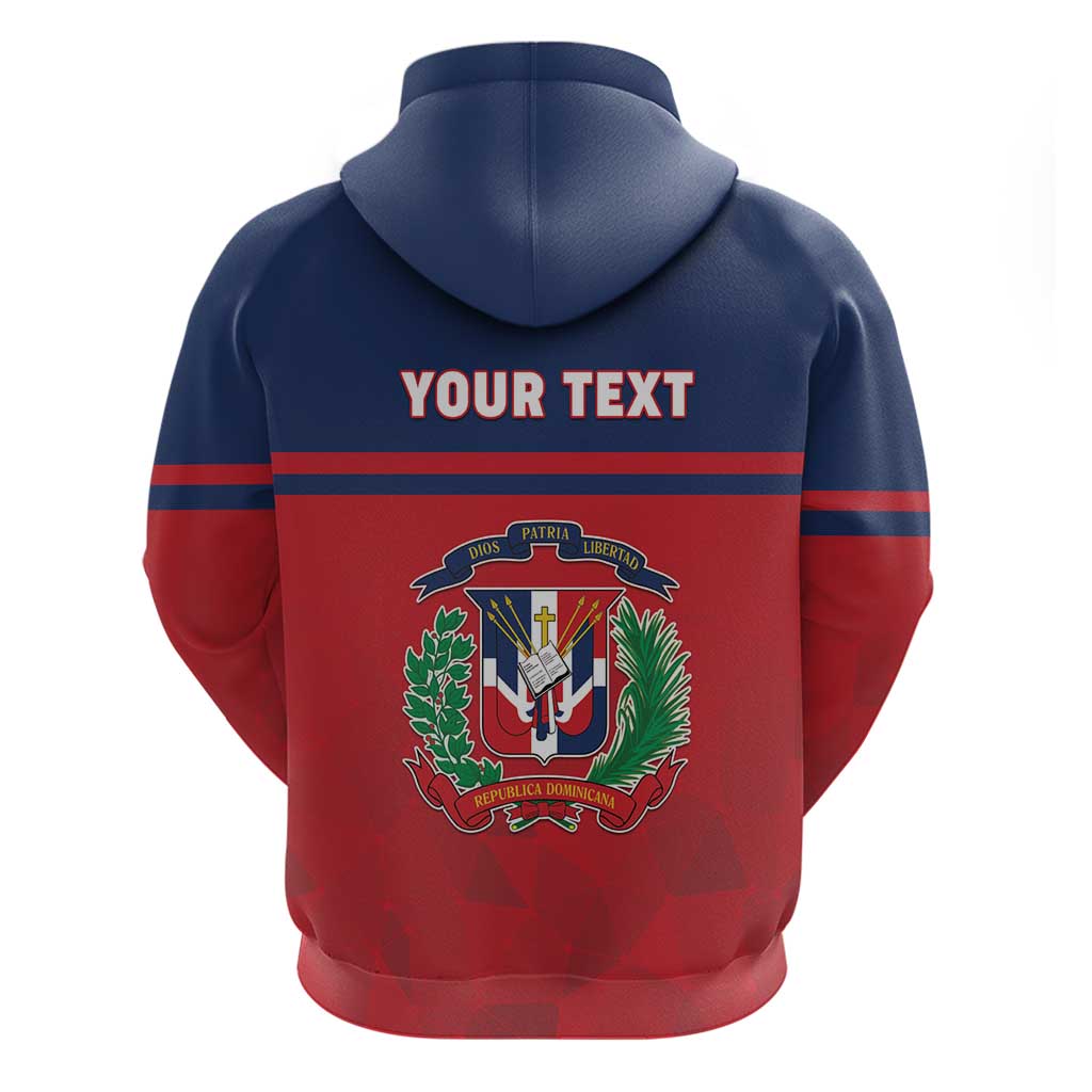 Personalized Dominican Republic Hoodie Dominicana Flag Map LT05
