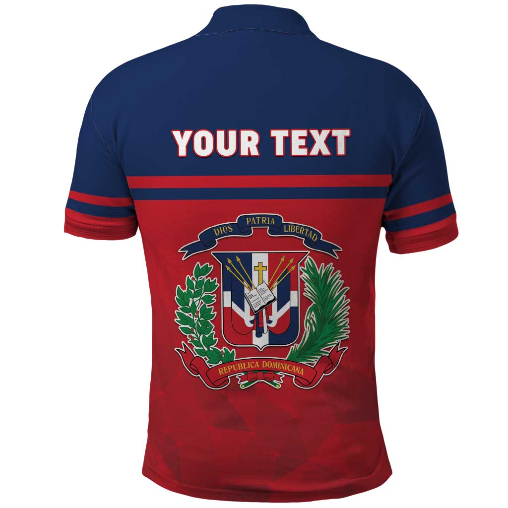 Personalized Dominican Republic Polo Shirt Dominicana Flag Map LT05