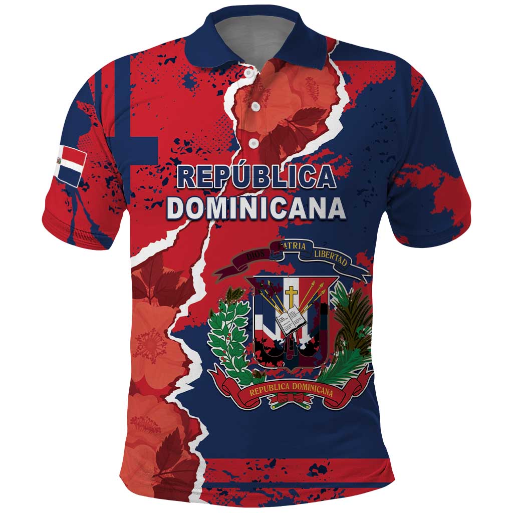 Personalized Dominican Republic Polo Shirt Bayahibe Rose Unique Style LT05