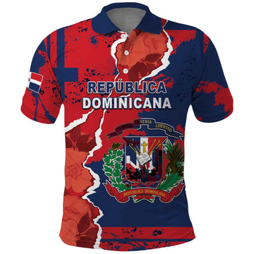 Personalized Dominican Republic Polo Shirt Bayahibe Rose Unique Style LT05