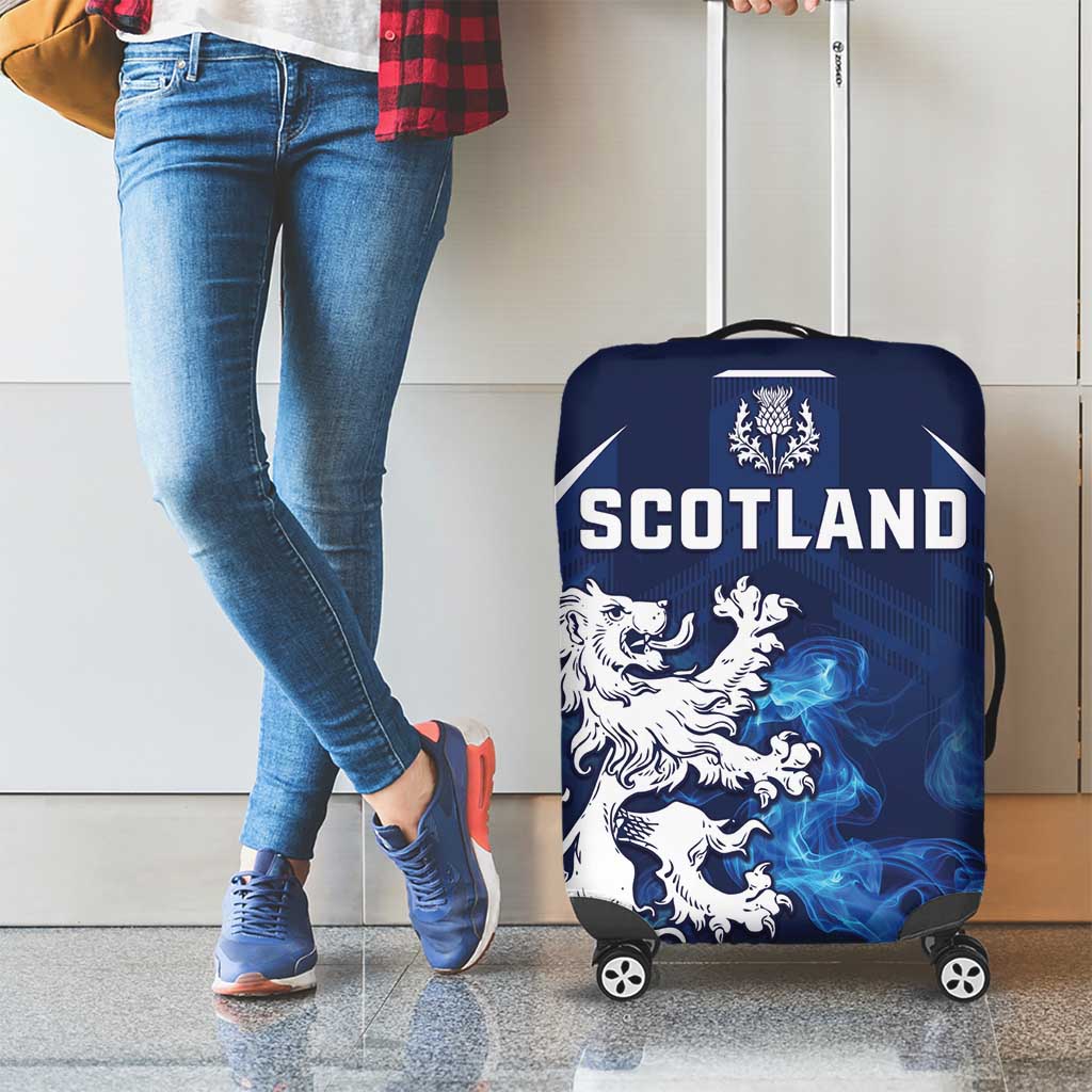 Scotland Rugby Luggage Cover Go Scottish Thistle Unique Style LT05