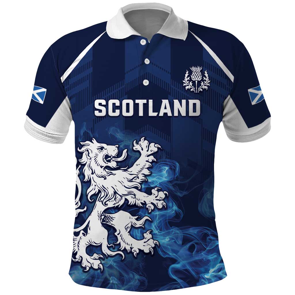 Scotland Rugby Custom Polo Shirt Go Scottish Thistle Unique Style LT05