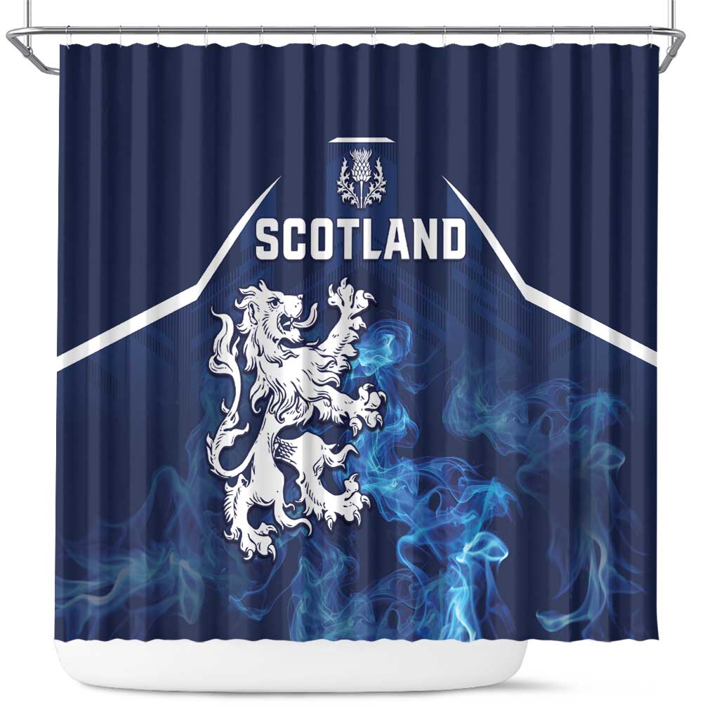 Scotland Rugby Shower Curtain Go Scottish Thistle Unique Style LT05