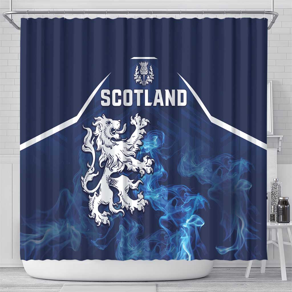 Scotland Rugby Shower Curtain Go Scottish Thistle Unique Style LT05