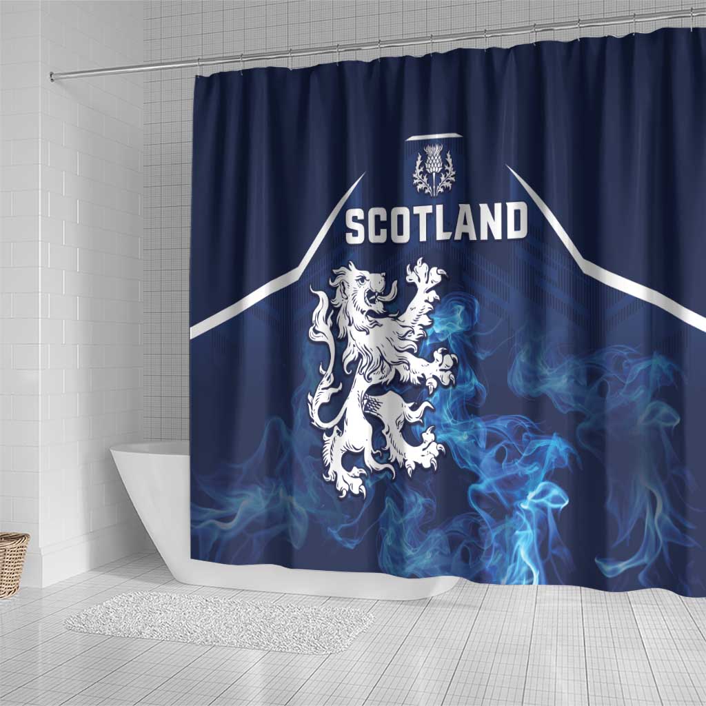 Scotland Rugby Shower Curtain Go Scottish Thistle Unique Style LT05
