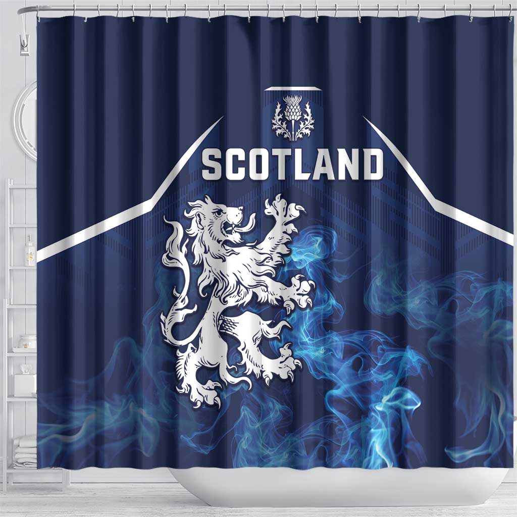 Scotland Rugby Shower Curtain Go Scottish Thistle Unique Style LT05