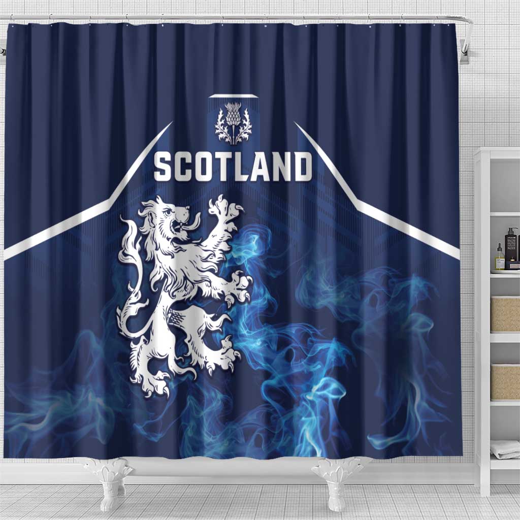 Scotland Rugby Shower Curtain Go Scottish Thistle Unique Style LT05