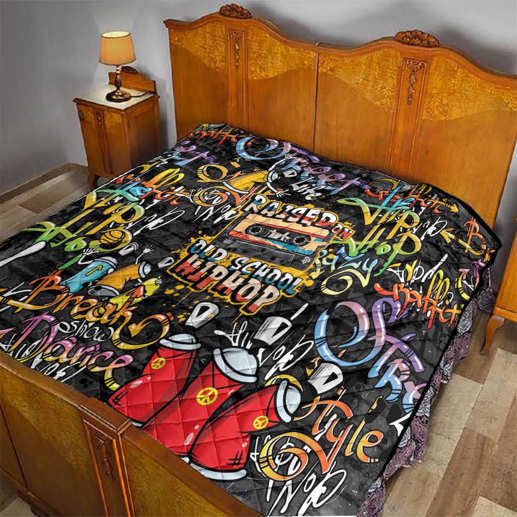 Raised On Hip Hop Quilt Graffiti Art Style LT05