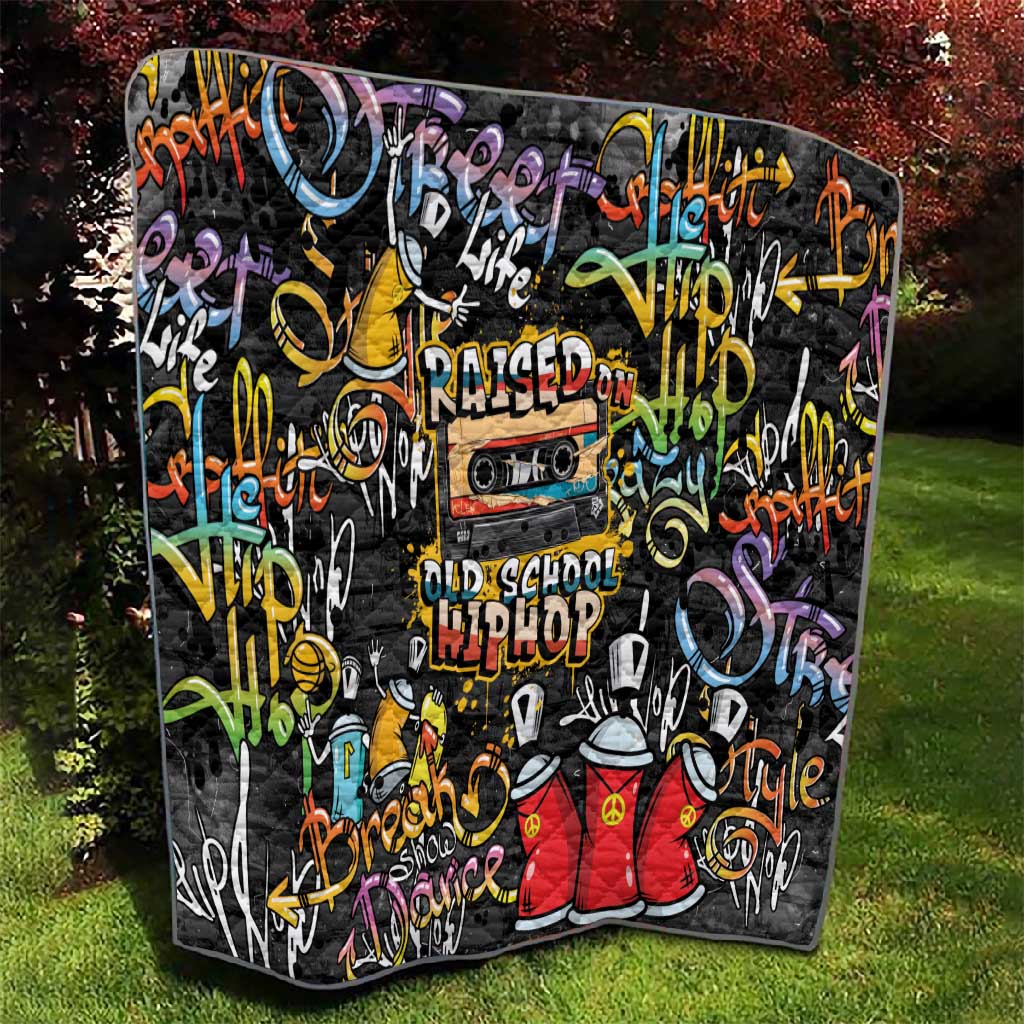 Raised On Hip Hop Quilt Graffiti Art Style LT05