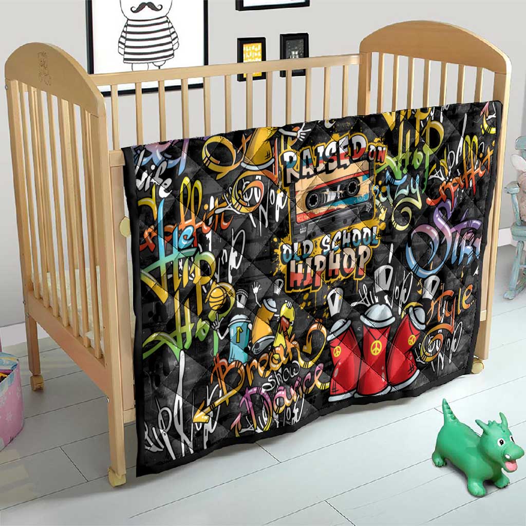 Raised On Hip Hop Quilt Graffiti Art Style LT05