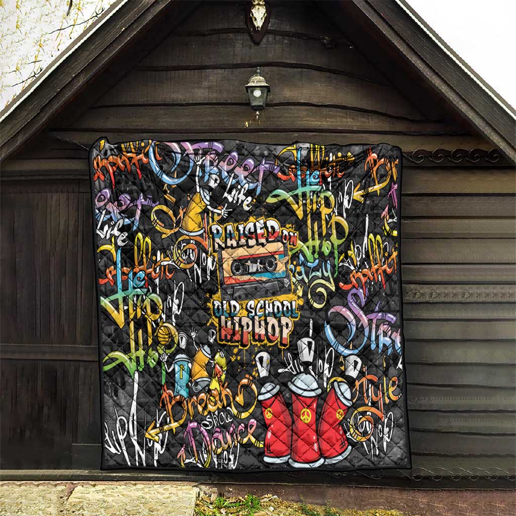 Raised On Hip Hop Quilt Graffiti Art Style LT05