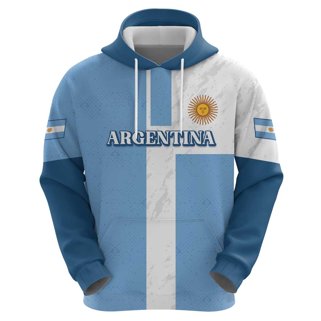 Custom Argentina 2024 Football Hoodie Sport Style LT05