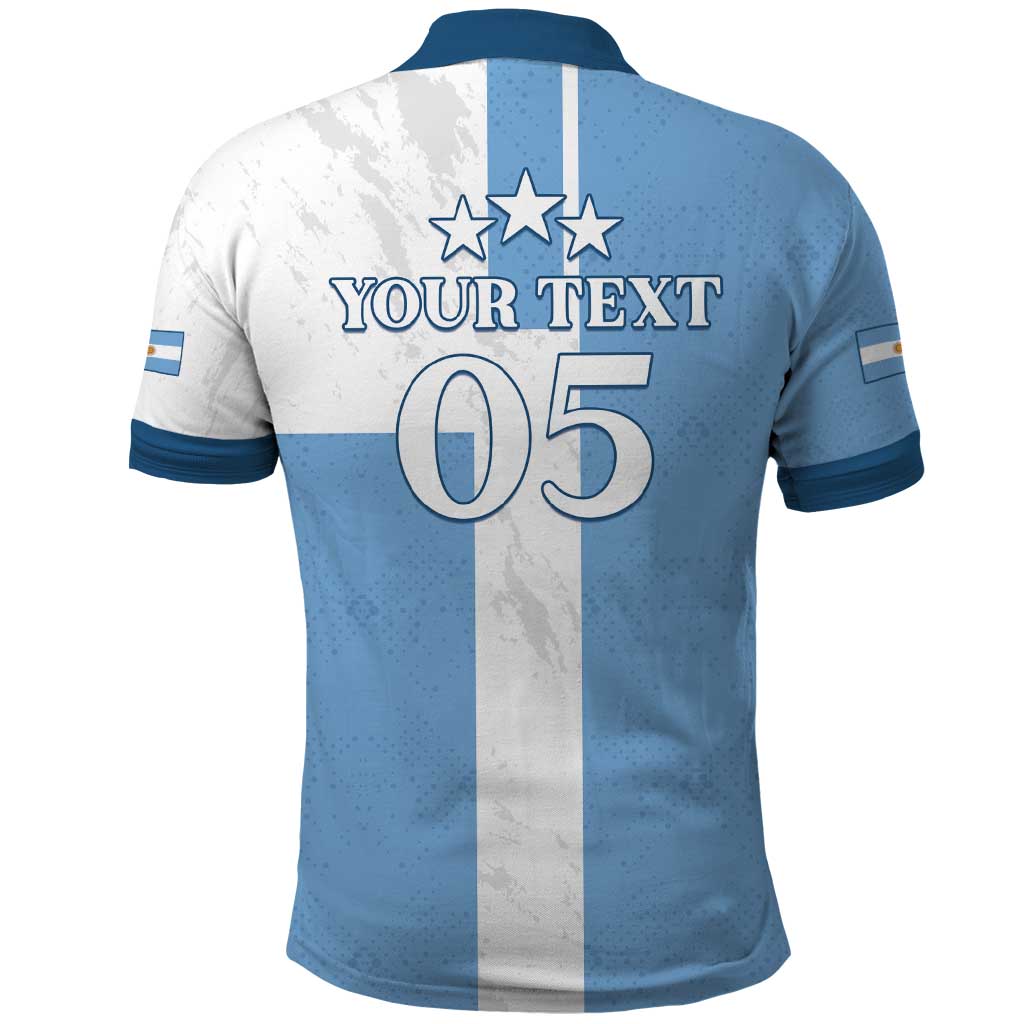 Custom Argentina 2024 Football Polo Shirt Sport Style LT05