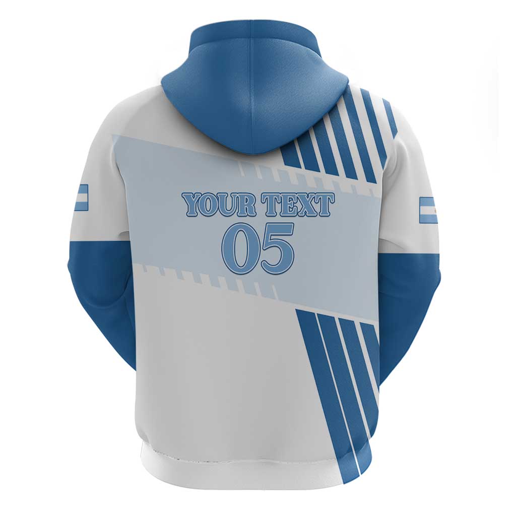 Custom Argentina 2024 Football Hoodie Go Champions La Albiceleste LT05