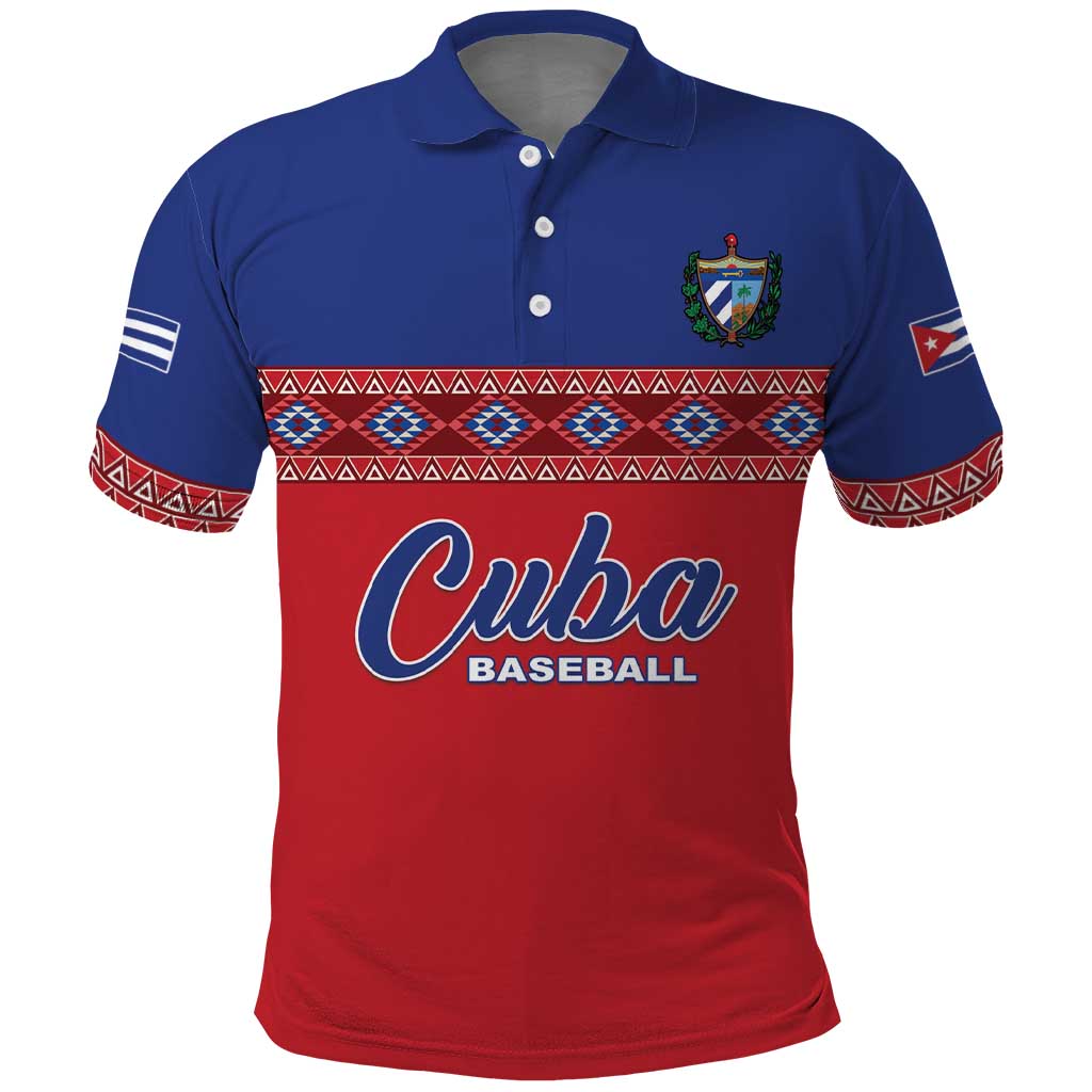 Custom Cuba Baseball Polo Shirt Special Version LT05