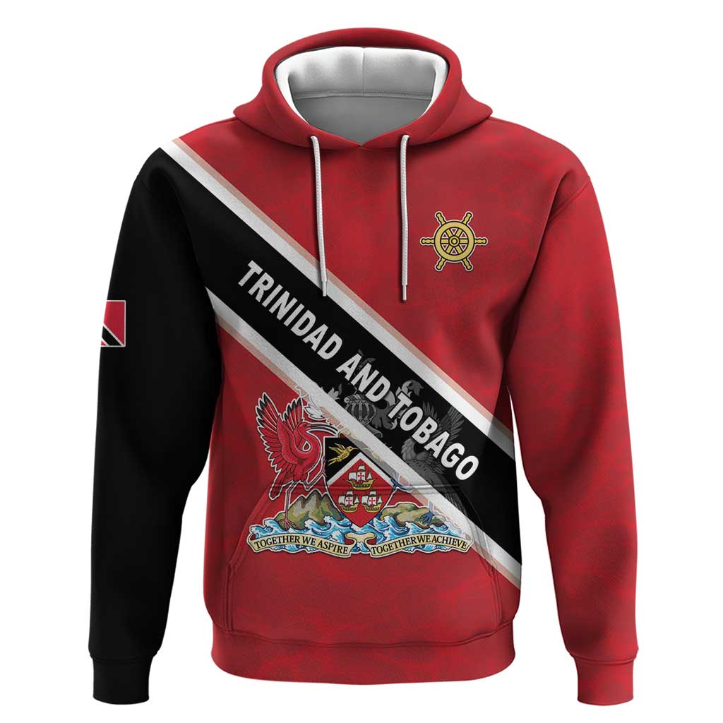 Personalized Trinidad and Tobago Hoodie Coat Of Arms Flag Style LT05