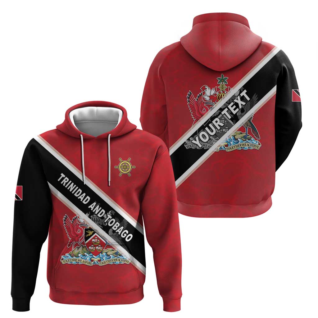 Personalized Trinidad and Tobago Hoodie Coat Of Arms Flag Style LT05