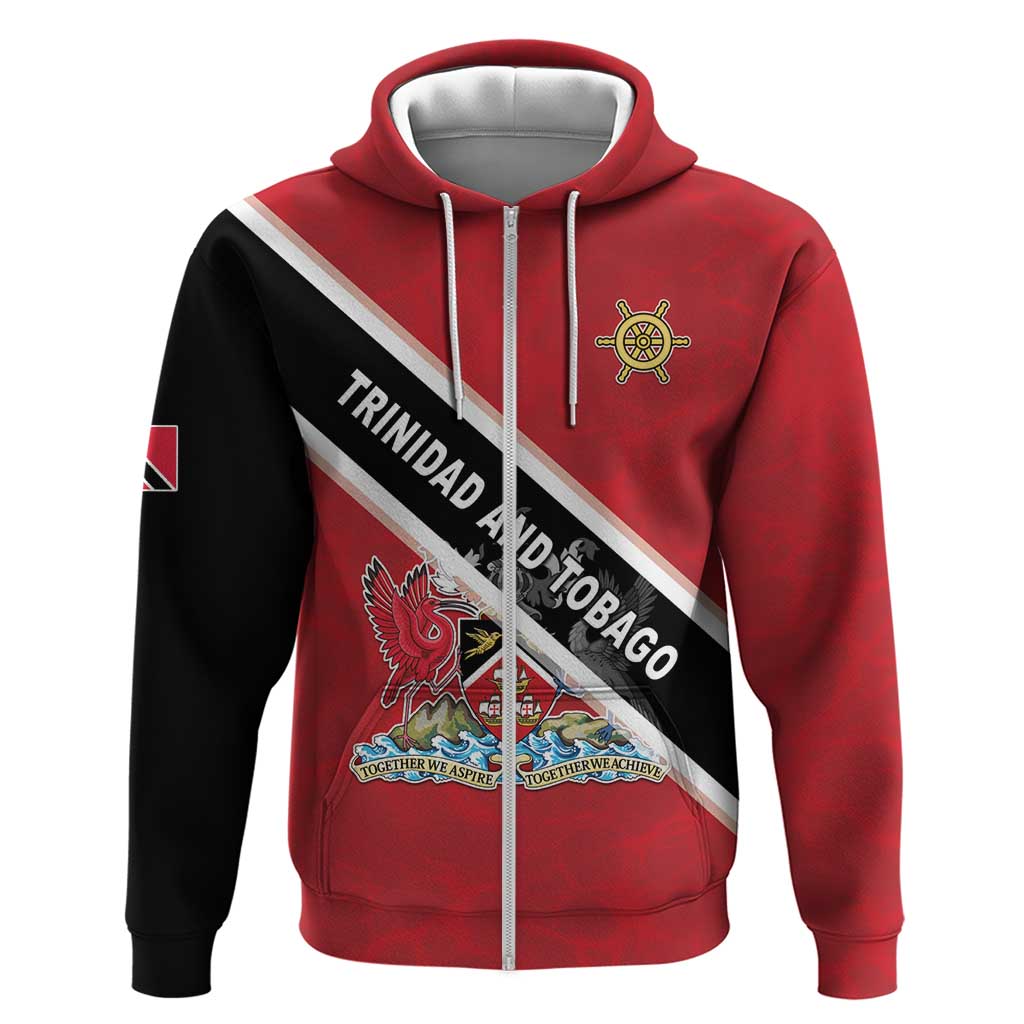 Personalized Trinidad and Tobago Hoodie Coat Of Arms Flag Style LT05