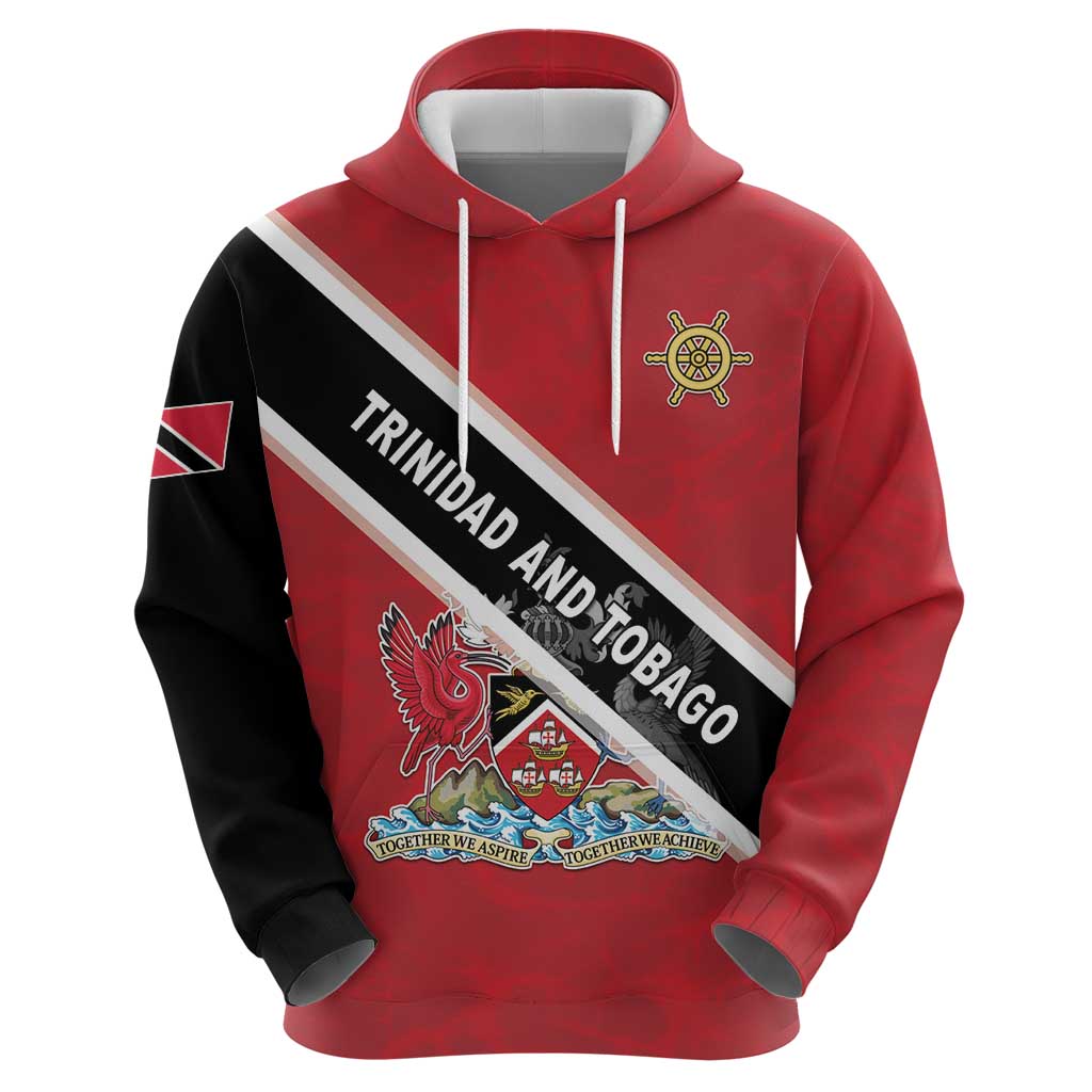 Personalized Trinidad and Tobago Hoodie Coat Of Arms Flag Style LT05