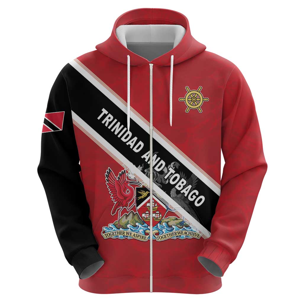 Personalized Trinidad and Tobago Hoodie Coat Of Arms Flag Style LT05