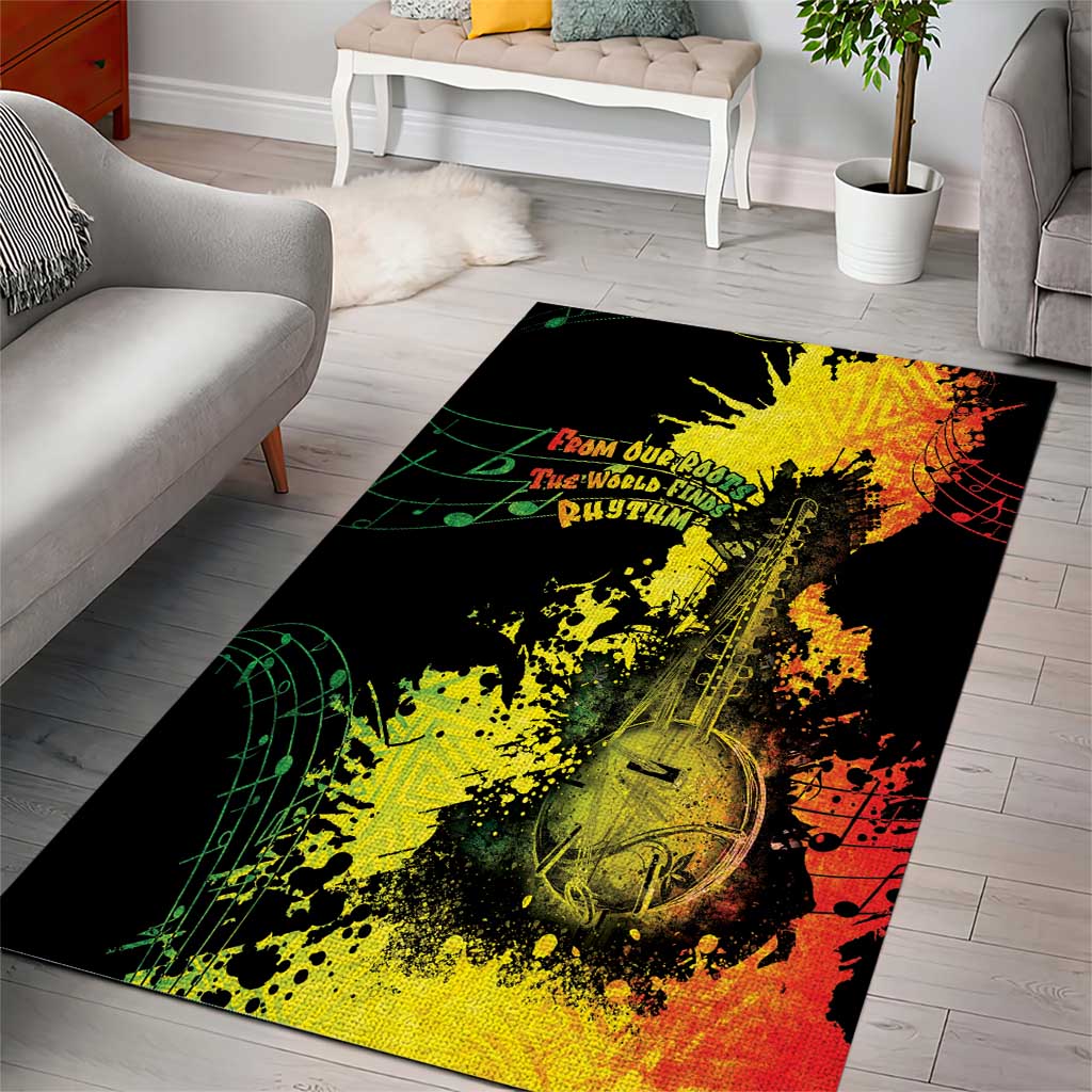 Afro Music Pride Area Rug From Our Roots The World Finds Rhythm LT05