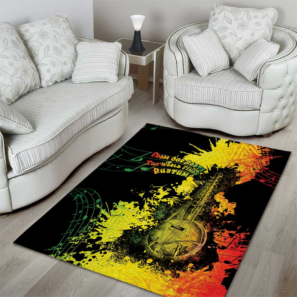 Afro Music Pride Area Rug From Our Roots The World Finds Rhythm LT05