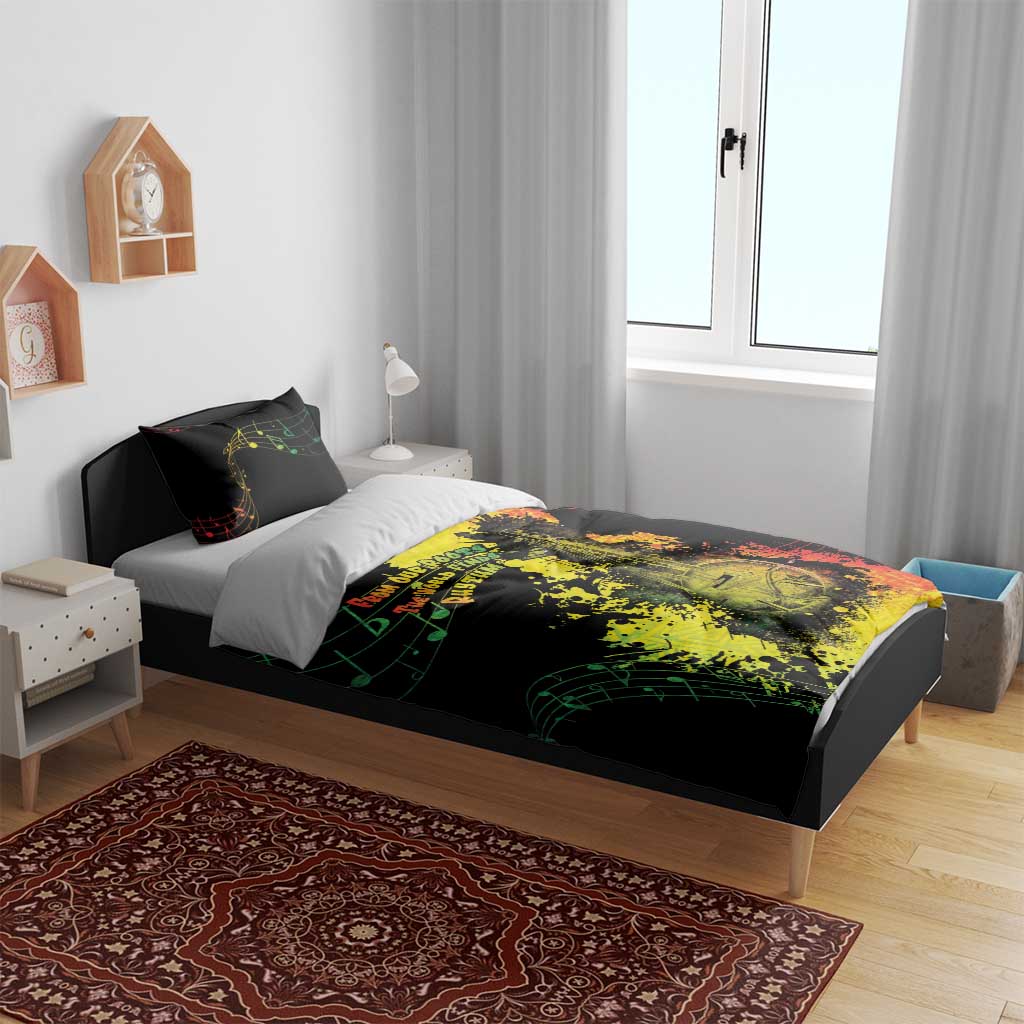 Afro Music Pride Bedding Set From Our Roots The World Finds Rhythm LT05