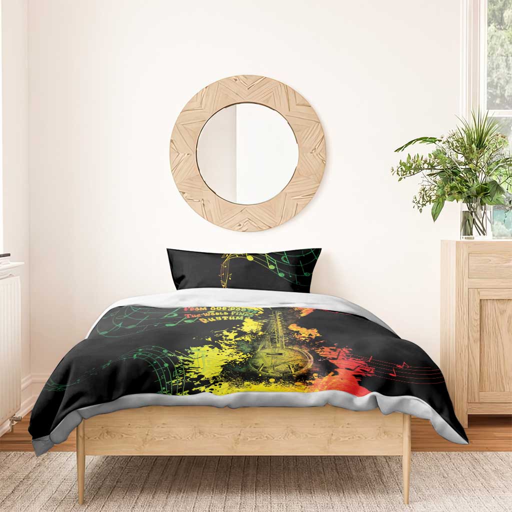 Afro Music Pride Bedding Set From Our Roots The World Finds Rhythm LT05