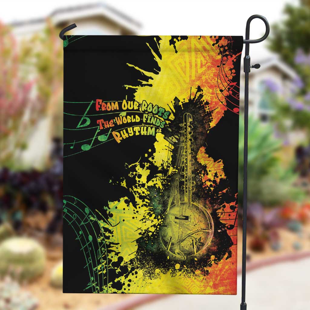 Afro Music Pride Garden Flag From Our Roots The World Finds Rhythm LT05