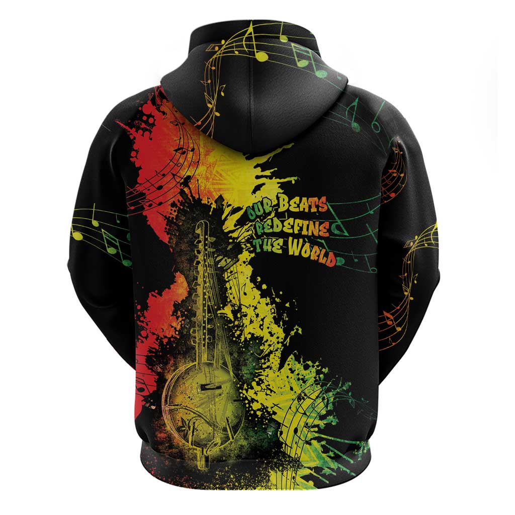 Afro Music Pride Hoodie From Our Roots The World Finds Rhythm LT05