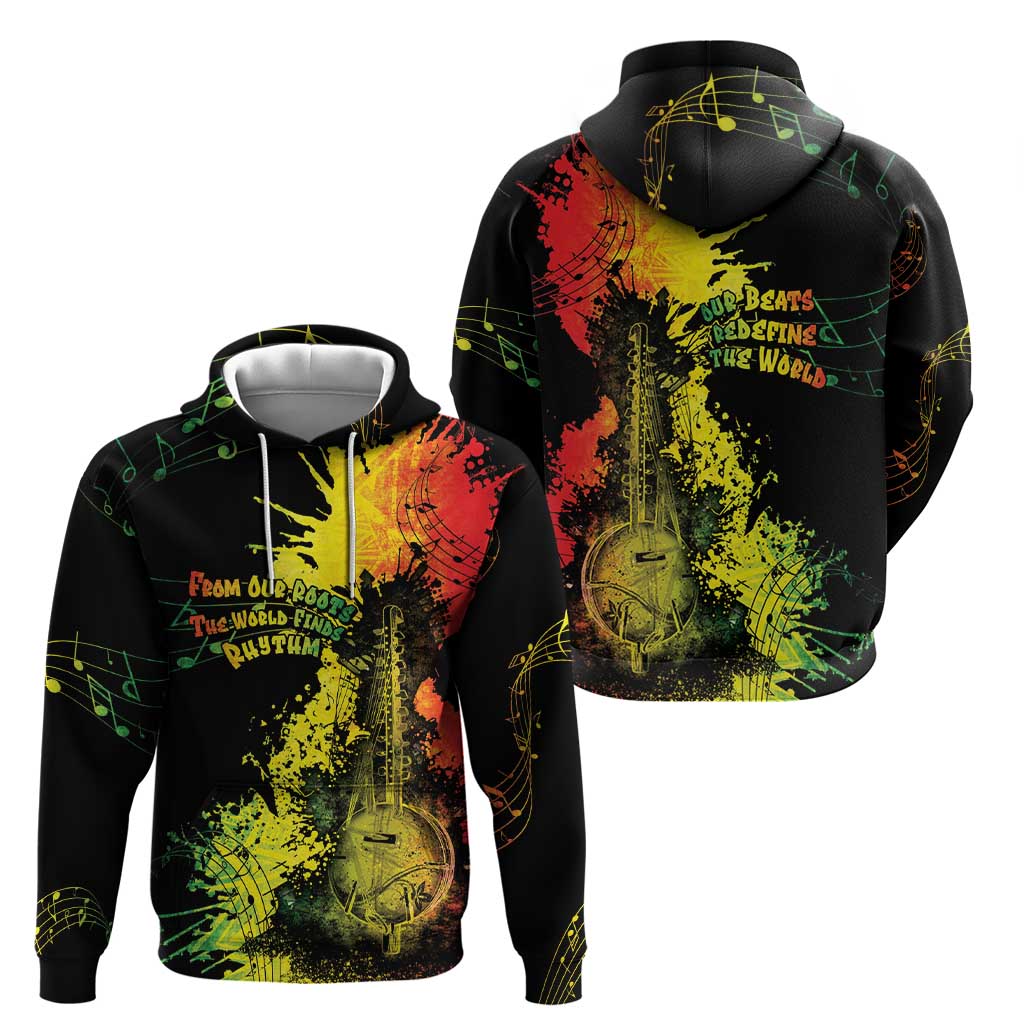 Afro Music Pride Hoodie From Our Roots The World Finds Rhythm LT05