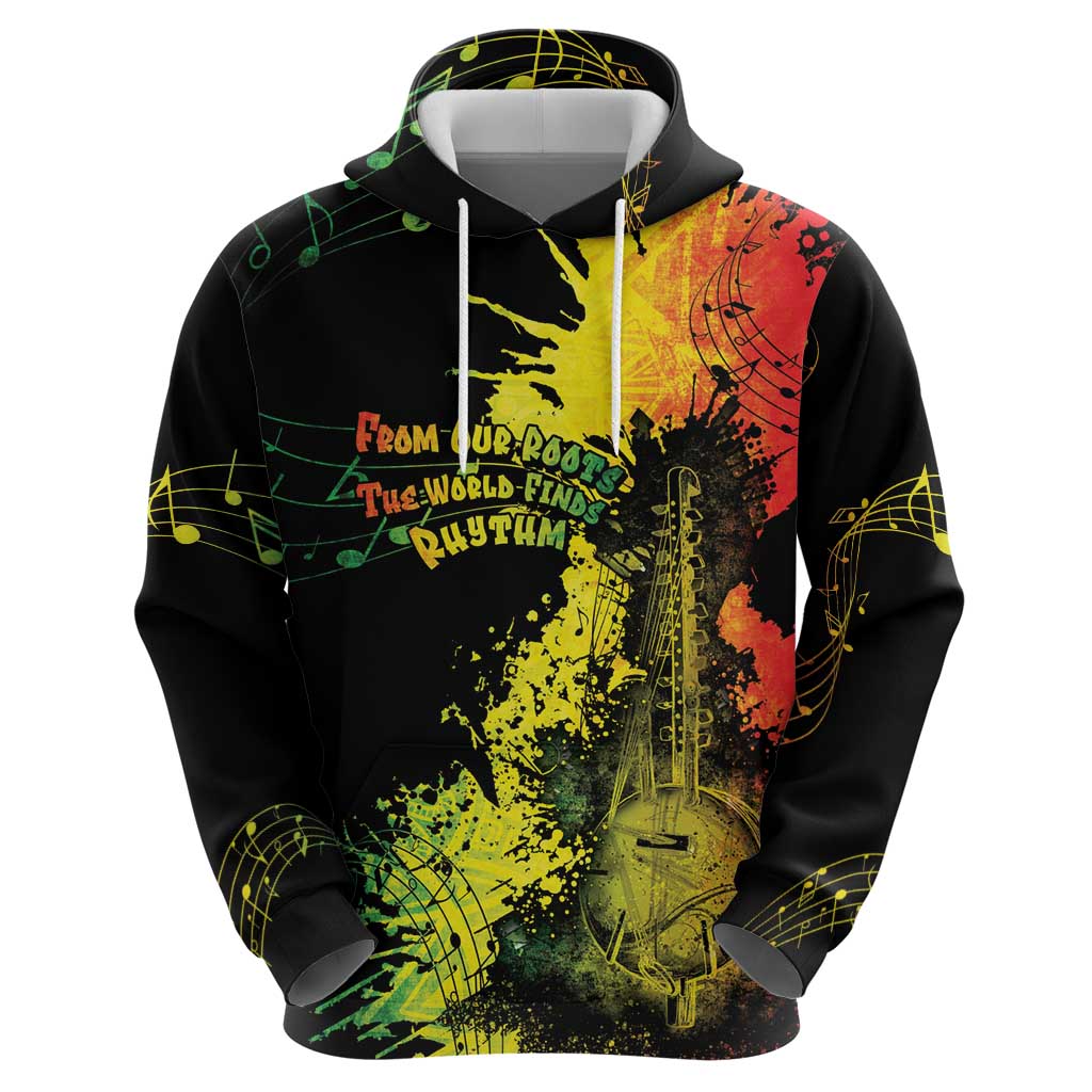 Afro Music Pride Hoodie From Our Roots The World Finds Rhythm LT05