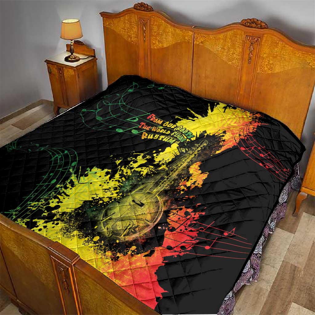 Afro Music Pride Quilt From Our Roots The World Finds Rhythm LT05