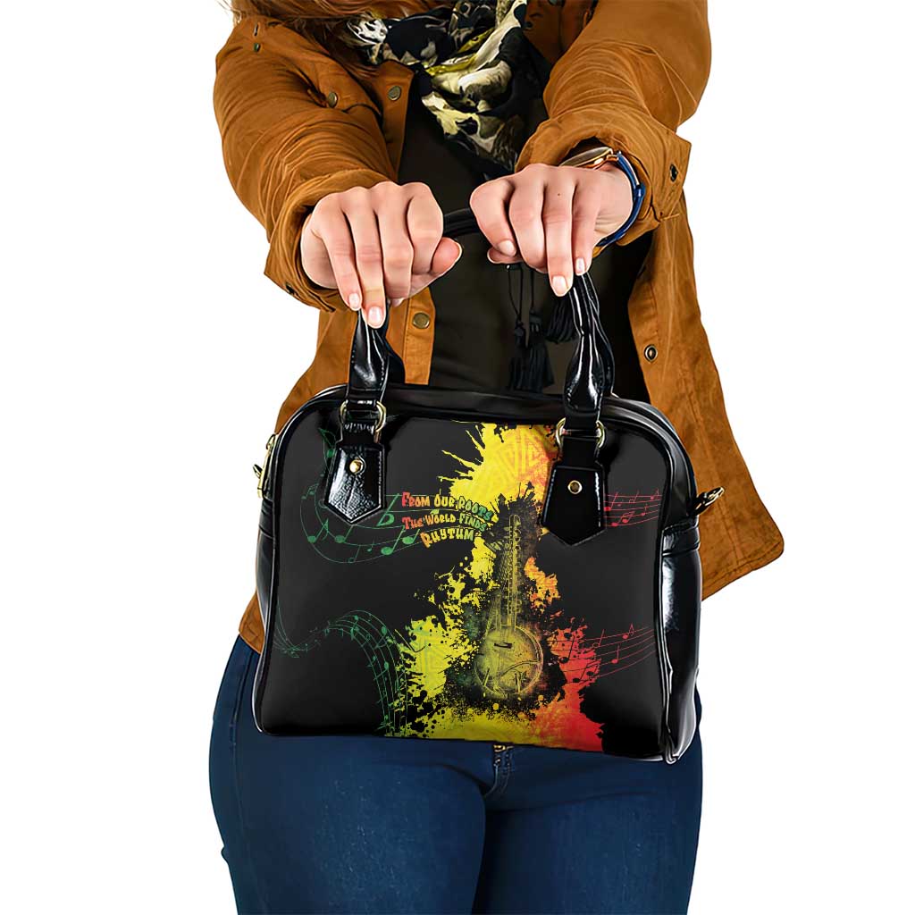 Afro Music Pride Shoulder Handbag From Our Roots The World Finds Rhythm LT05