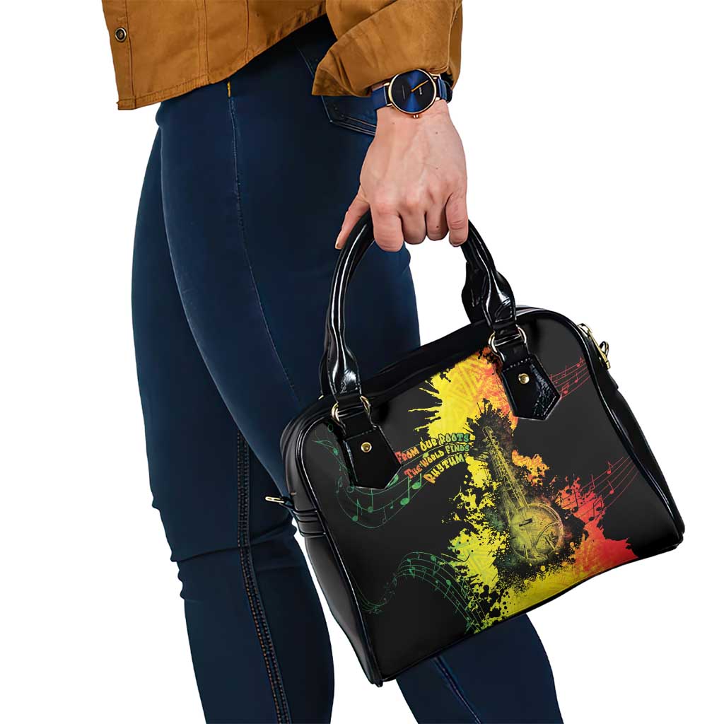 Afro Music Pride Shoulder Handbag From Our Roots The World Finds Rhythm LT05