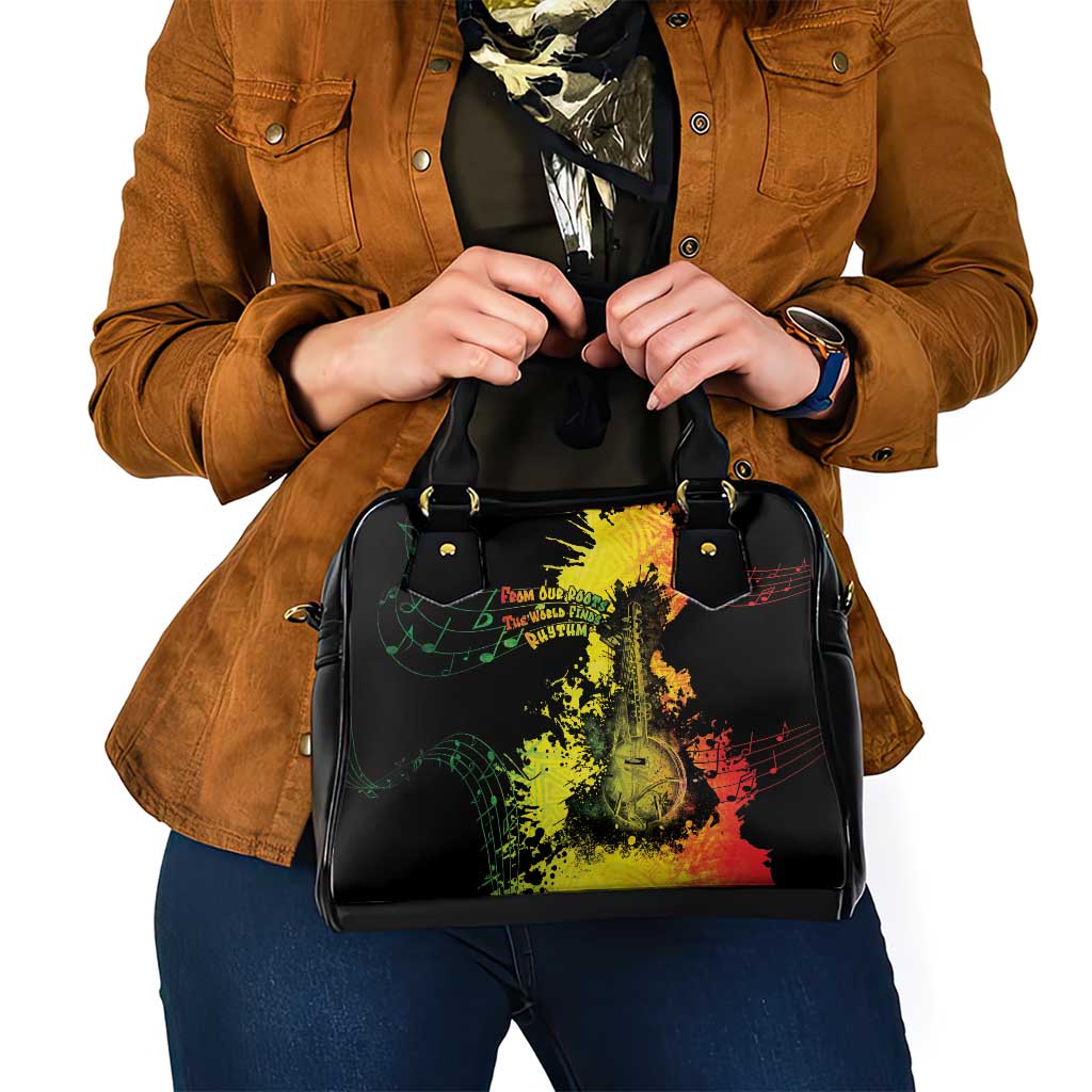 Afro Music Pride Shoulder Handbag From Our Roots The World Finds Rhythm LT05