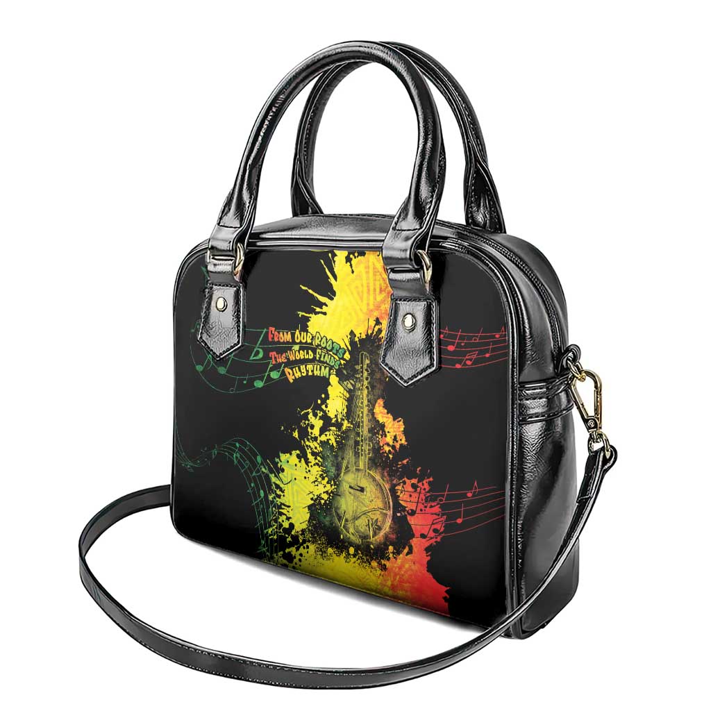 Afro Music Pride Shoulder Handbag From Our Roots The World Finds Rhythm LT05