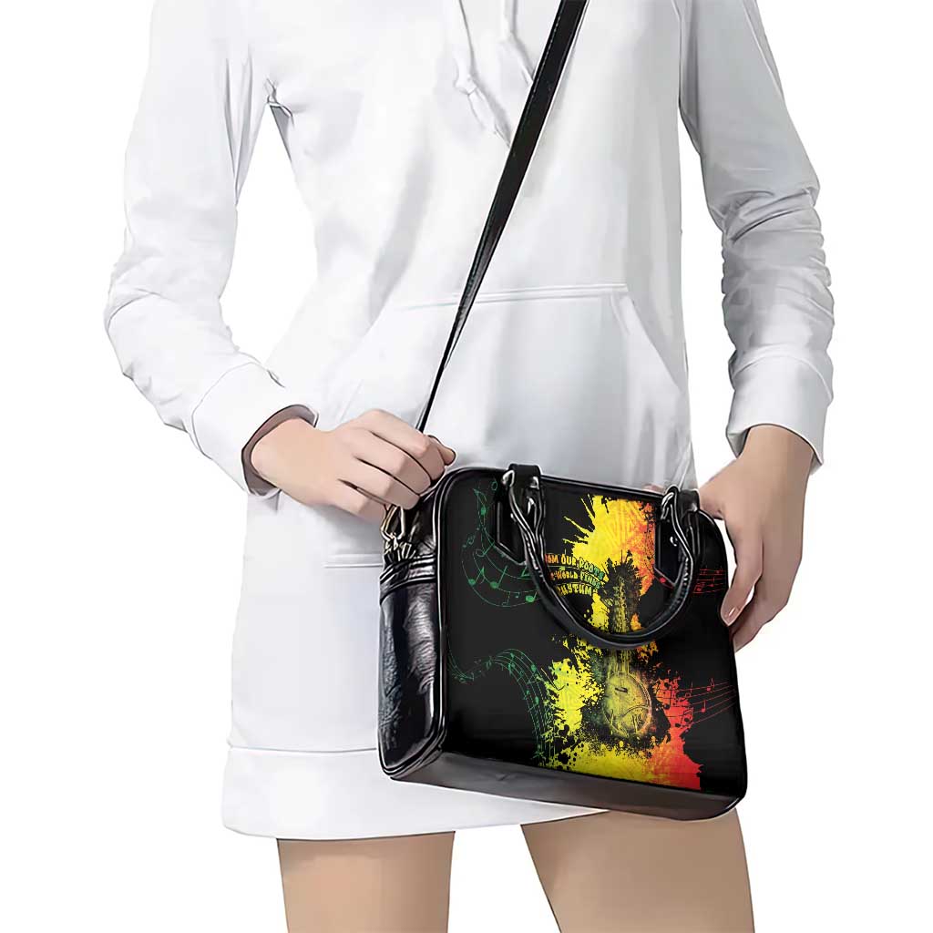 Afro Music Pride Shoulder Handbag From Our Roots The World Finds Rhythm LT05