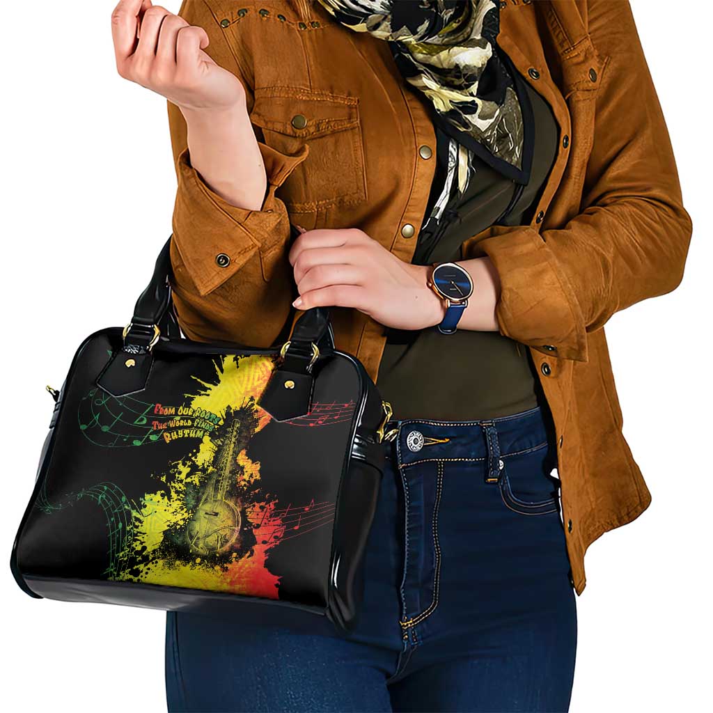 Afro Music Pride Shoulder Handbag From Our Roots The World Finds Rhythm LT05
