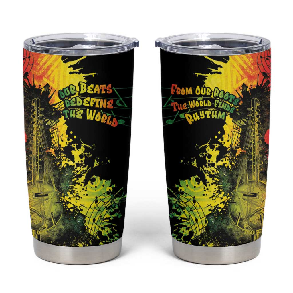 Afro Music Pride Tumbler Cup From Our Roots The World Finds Rhythm LT05